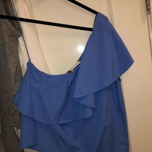 alice and olivia one sleeve tank